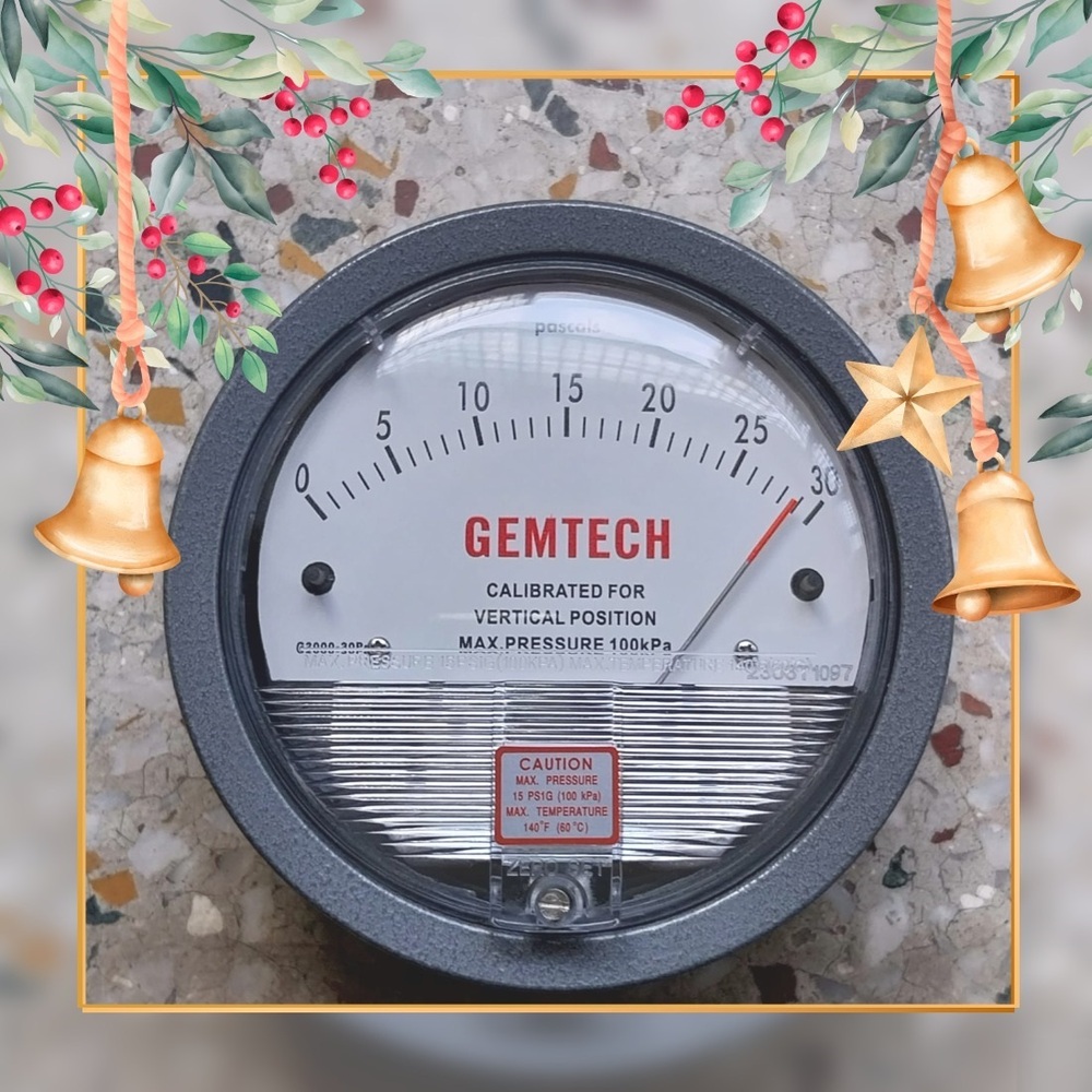 Gemtech Differential Pressure Gauge In Nepz Noida