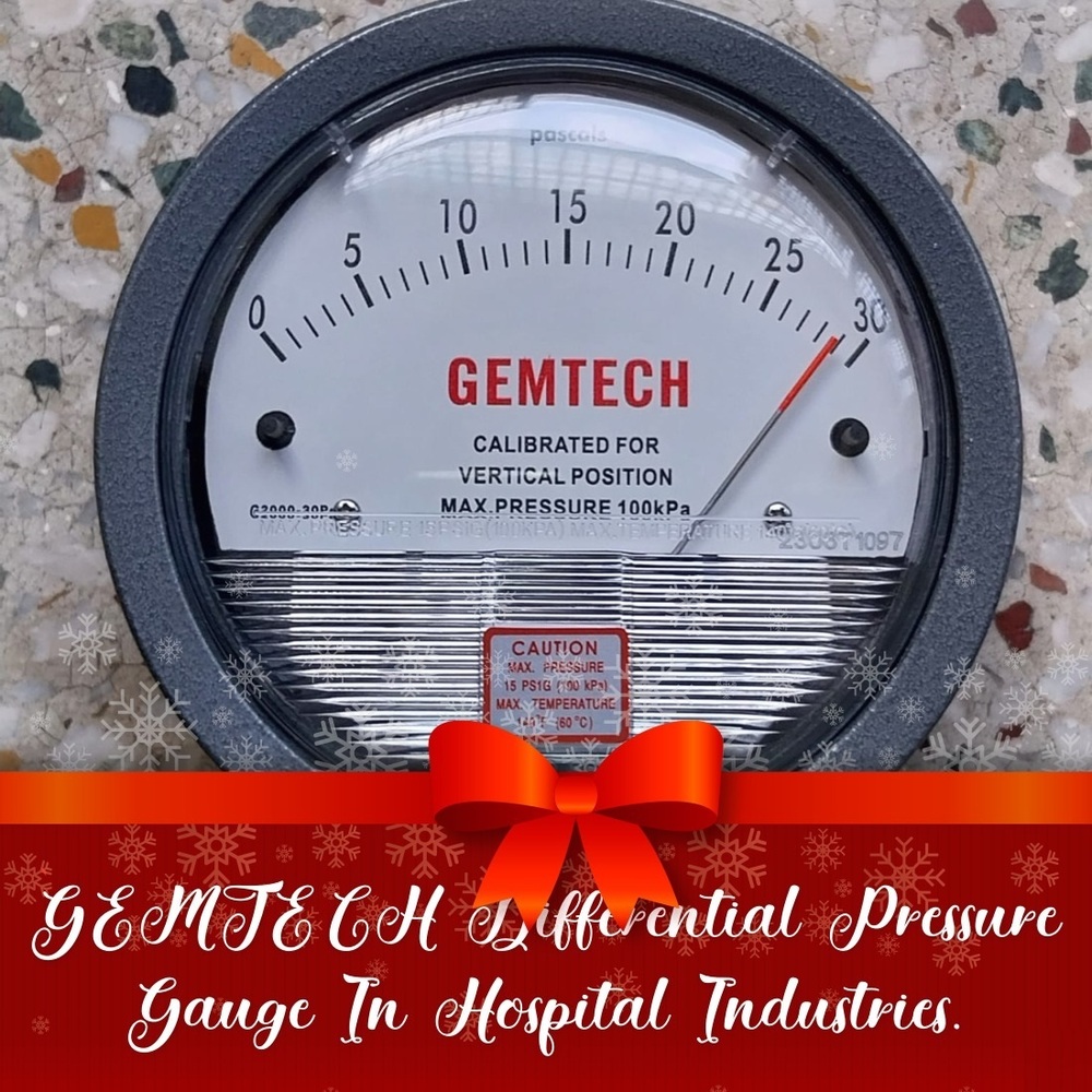 GEMTECH Differential Pressure Gauge In NEPZ Noida