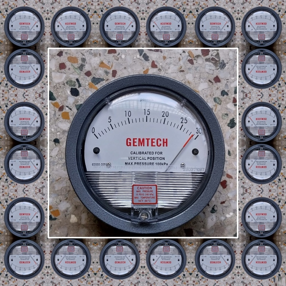 Gemtech Differential Pressure Gauge In Nepz Noida