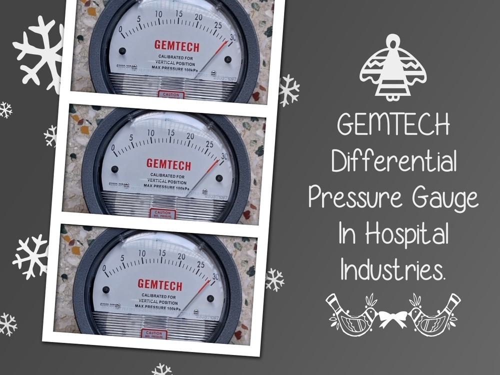 GEMTECH Differential Pressure Gauge In NEPZ Noida