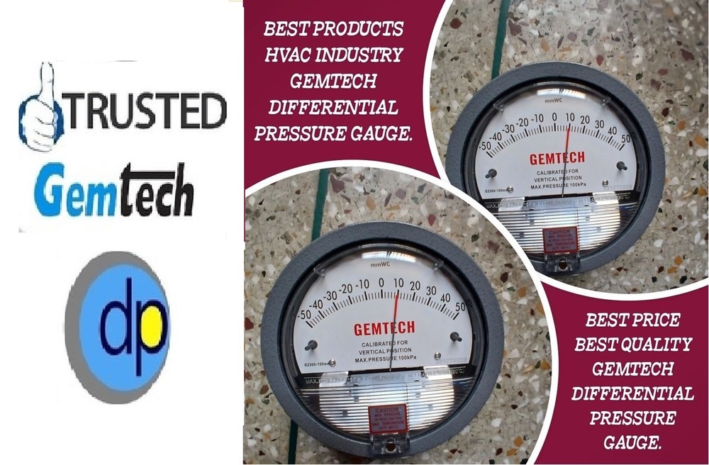 Marketing By Gemtech Differential Pressure Gauges Products - D.p.engineers | Delhi