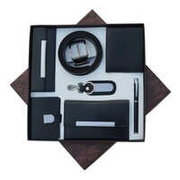 6-in-1 Combo Of Spectacle Case, Wallet, Card Holder, Key Ring And Metal Roller Pen - Application: For Corporate Gifts