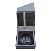 2-in-1 Gift Combo Of Genuine Leather Belt And Wallet - Color: Black