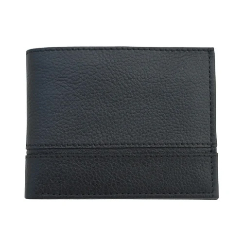 Mens Bifold Wallet With 5 Card Slots And A Coin Pocket - Color: Brown