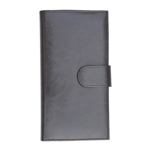 Passport Currency And Document Holder - Color: Black