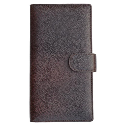 Passport Cheque Book And Document Holder - Color: Black
