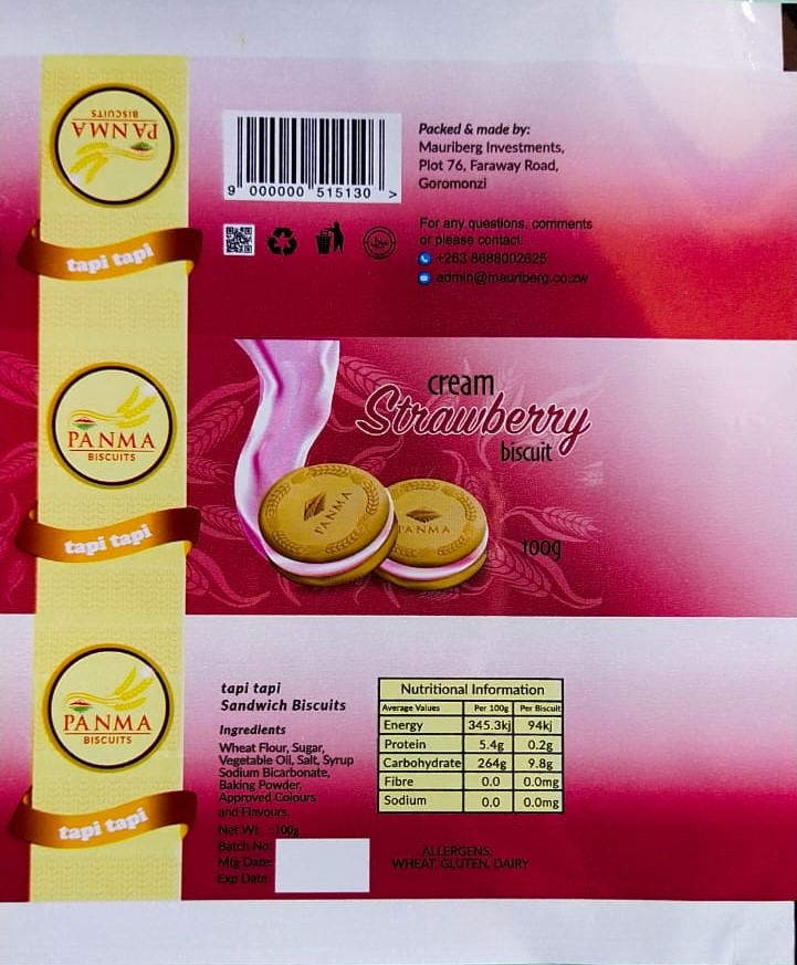 Biscuit Wrapper - Color: Multicolor
