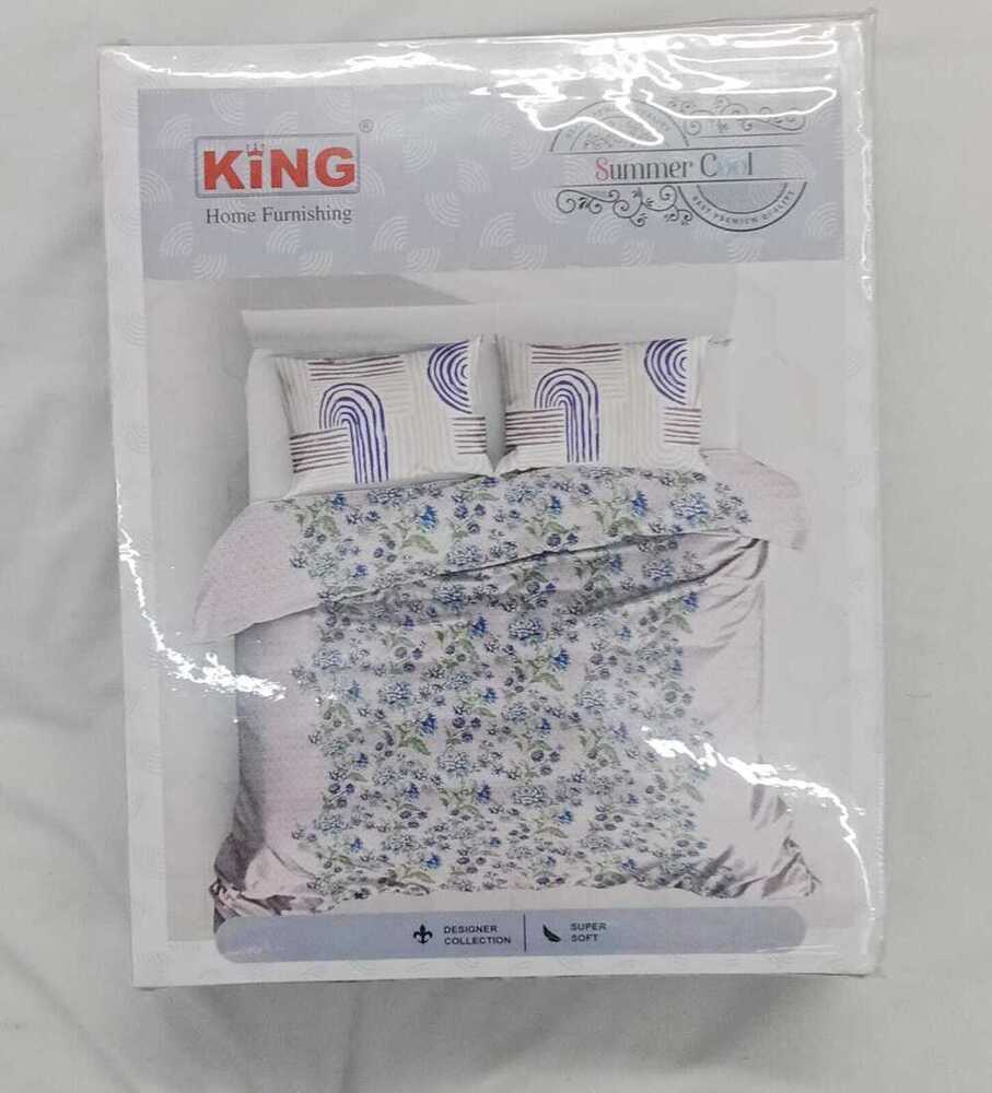 Summer Cool Double Bed - Color: White