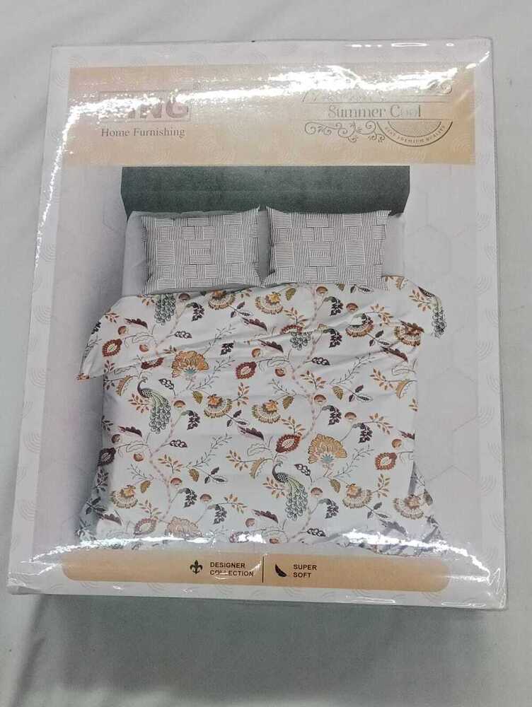 Summer Cool Double Bed - Color: White