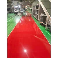 Industrial Self Leveling Epoxy Flooring - Color: Transparent