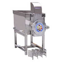 Onion Cutting Machine - Color: Silver