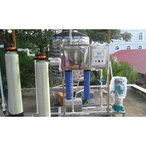 Industrial RO Water Treatment Plant - 2000 Ltr/hr Capacity, FRP Material, Semi-Automatic, Efficiency Range 90.00% to 99.98%, Electric Powered