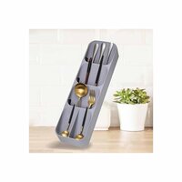 Cutlery Tray, Tableware Organizer Kitchen Drawer Tray Knife Spoon Storage Box, Non-slip Base - Feature: Good Quality