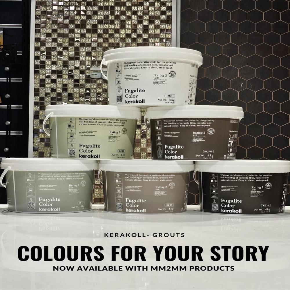 Tile Epoxy Grouting 2 Component Kk 55 - Kerakoll Color Grout - Color: As Per Catalogue