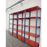 Iron Section Panel Rack - Color: Orange & Blue