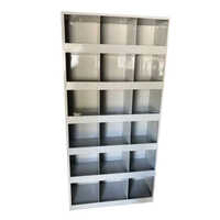 Powder Coated Pigeon Hole Rack - Color: Grey