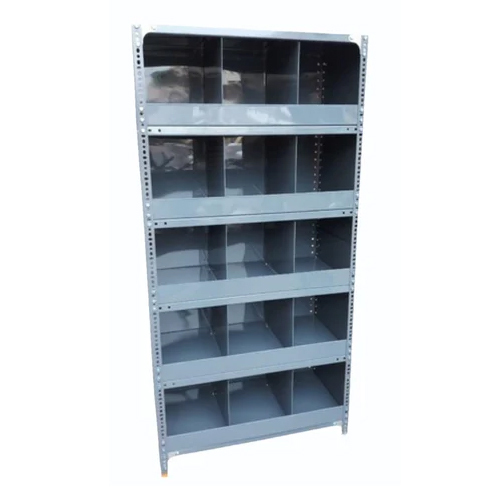 Godrej Slotted Angle Rack - Color: Grey