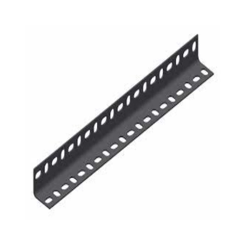 Slotted Steel Angle - Color: Grey