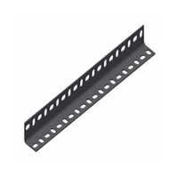 Slotted Steel Angle - Color: Grey