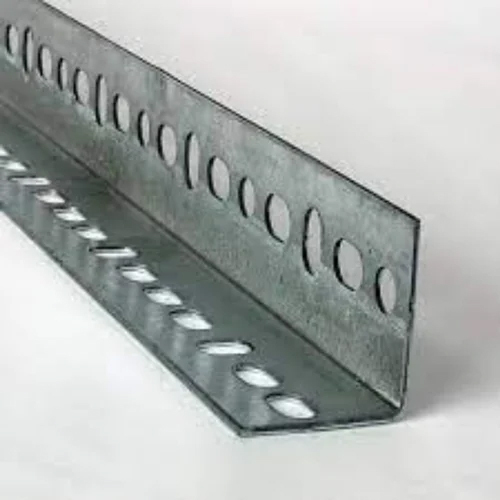 Mild Steel Slotted Angle - Color: Grey