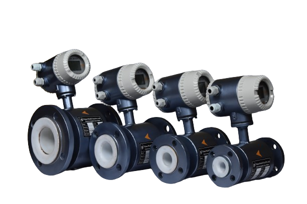 13 Inch Electromagnetic Flow Meter for CGWA Application - SS 316 Material, Manual Power Supply, Digital Display, Grey Finish | Durable Industrial Solution