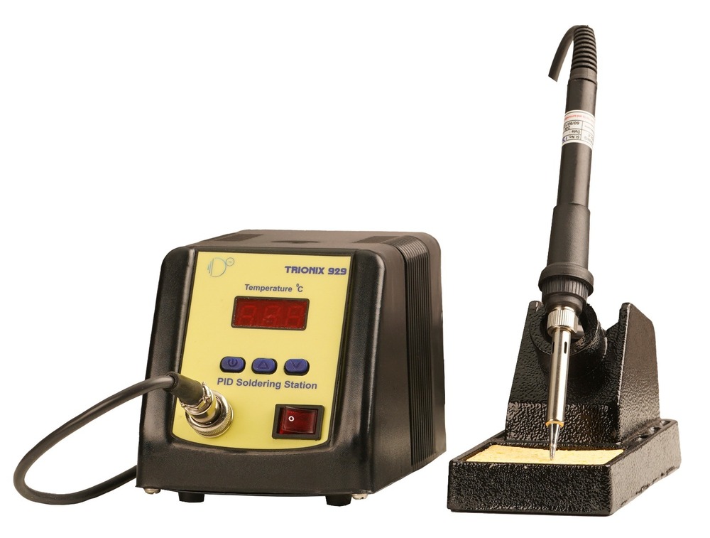 Temperature Controlled Soldering Station Trx 929 - Color: Black And Yellow