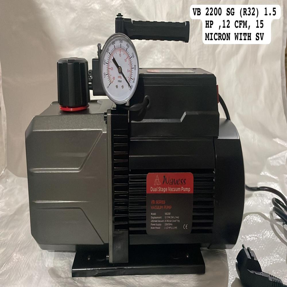 WAVES VACUUM PUMP 2200 SG एक उच्च प्रदर्शन वाला वैक्यूम पंप है, जो विभिन्न औद्योगिक अनुप्रयोगों के लिए आदर्श है। इसका डिज़ाइन उपयोगकर्ता के अनुकूल है और यह विश्वसनीयता और स्थायित्व के लिए जाना जाता है।
