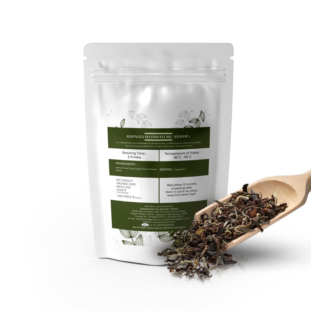 Khongea Single Estate Tea - Color: Brown