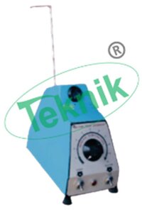 MELTING POINT APPARATUS - Metallic Heating Block, Ambient-250Â°C Range, 3 Capillary Tubes, 1 Thermometer Position, Focusable Lens, 230V Input