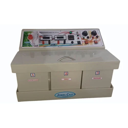 Rhodium Plating Machine - Color: Cream
