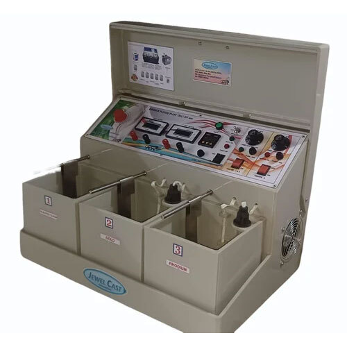 Rhodium Plating Machine - Color: Cream