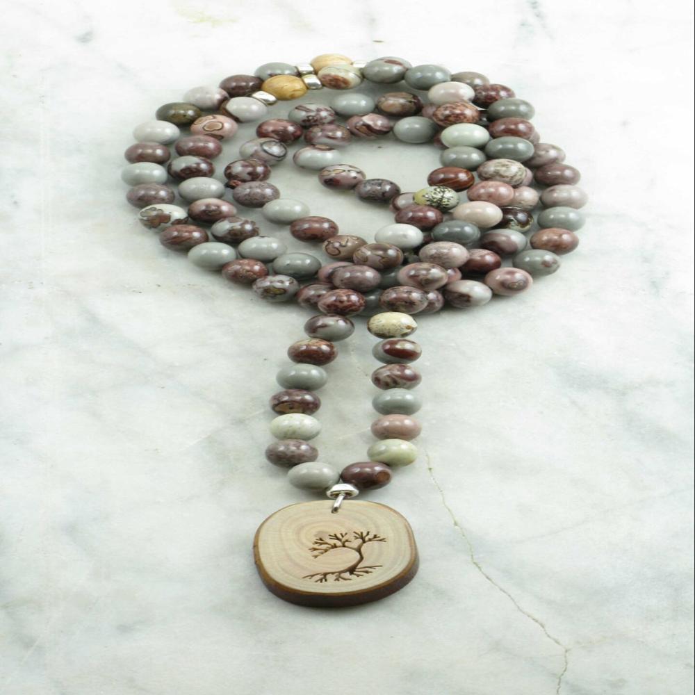 Picture Jasper Crystal Beads