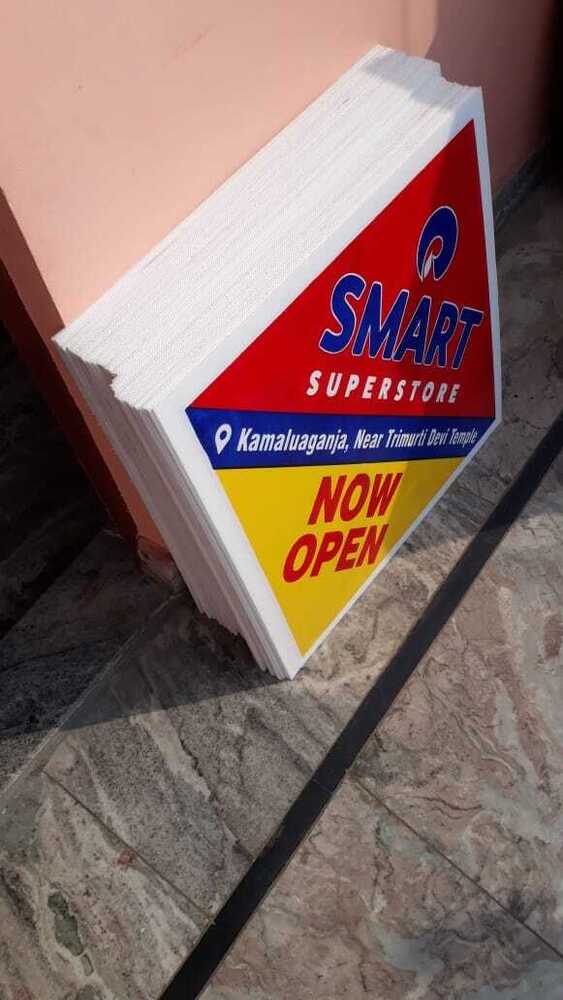 Pvc Printing Sunpack Sheet - Color: Red And White