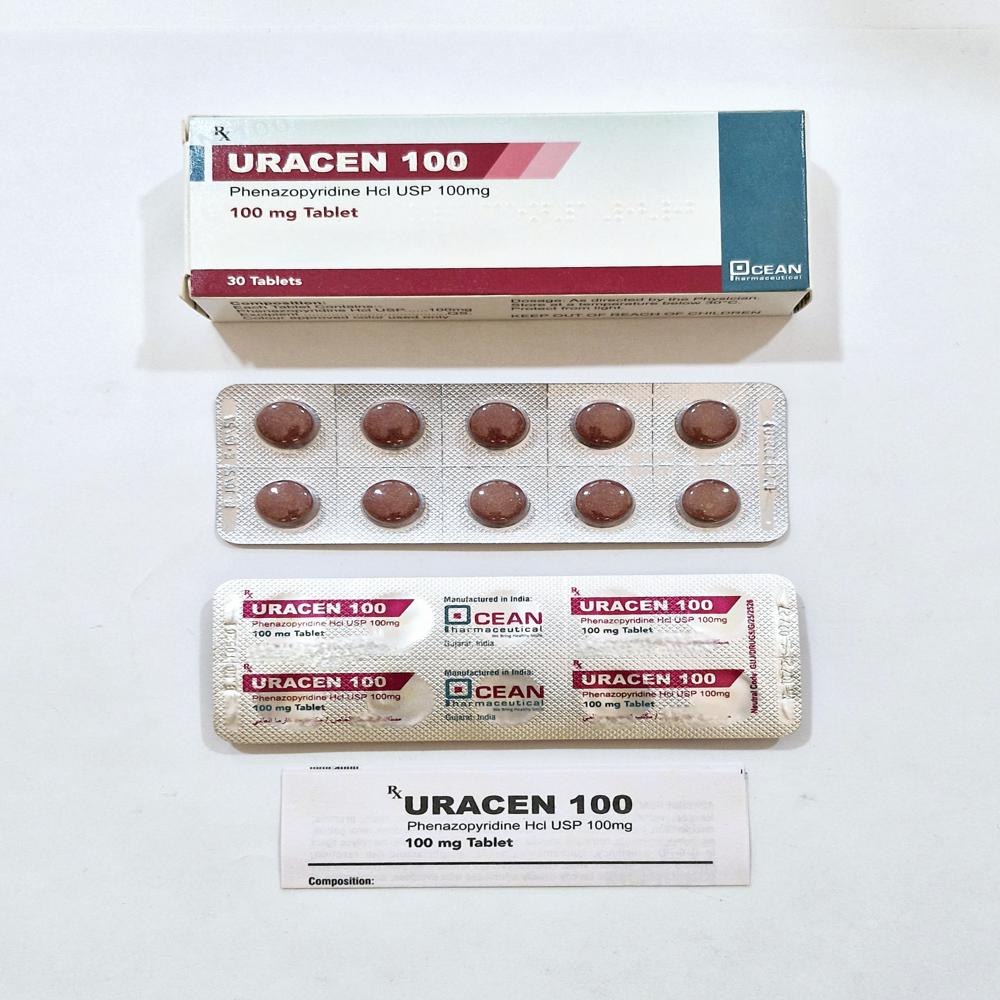 Phenazopyridine Hcl 100mg Tablet - Drug Type: General Medicines