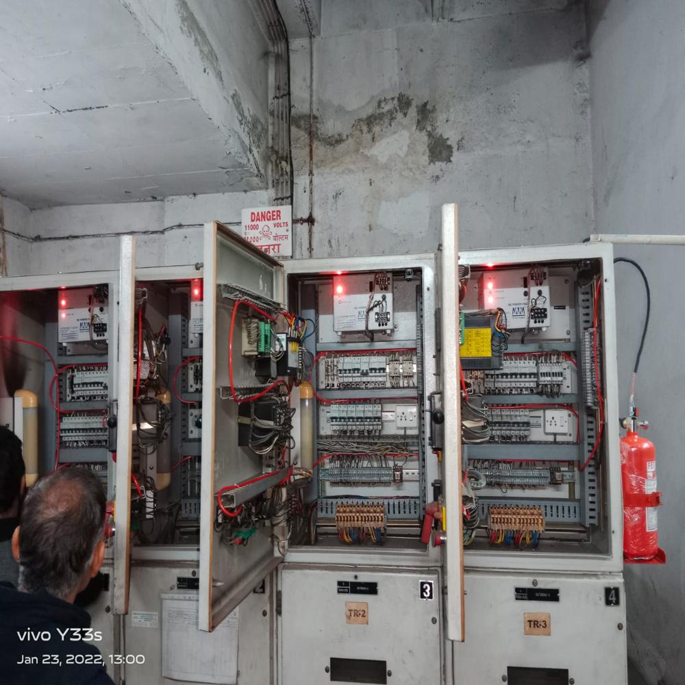 Fire Protection Suppression System - Color: Red