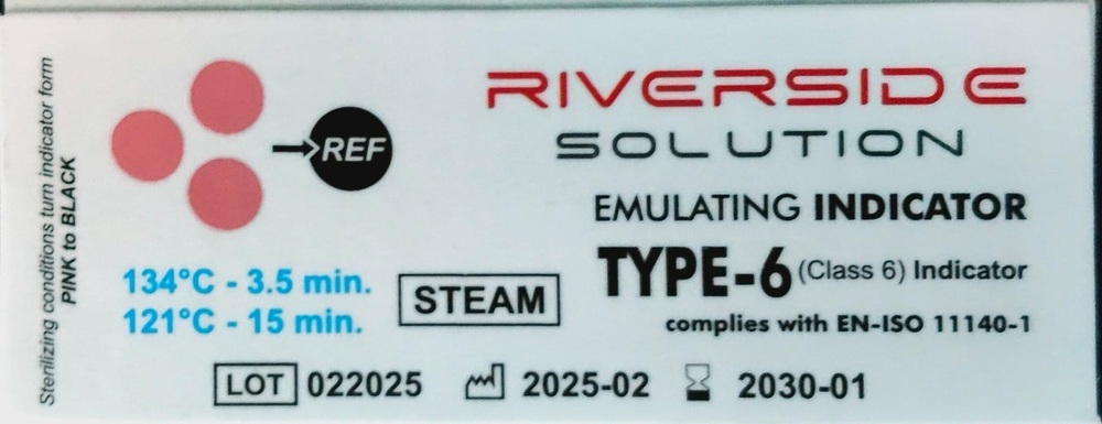 Class 6 Steam Indicator Strips