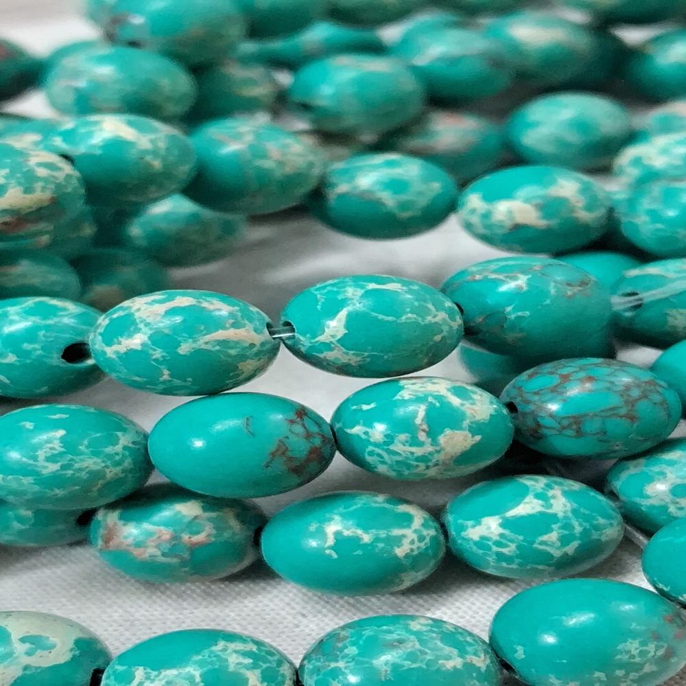 imperial Blue Jasper Crystal Beads