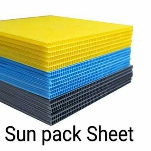 Pvc Printing Sunpack Sheet - Color: Red And White