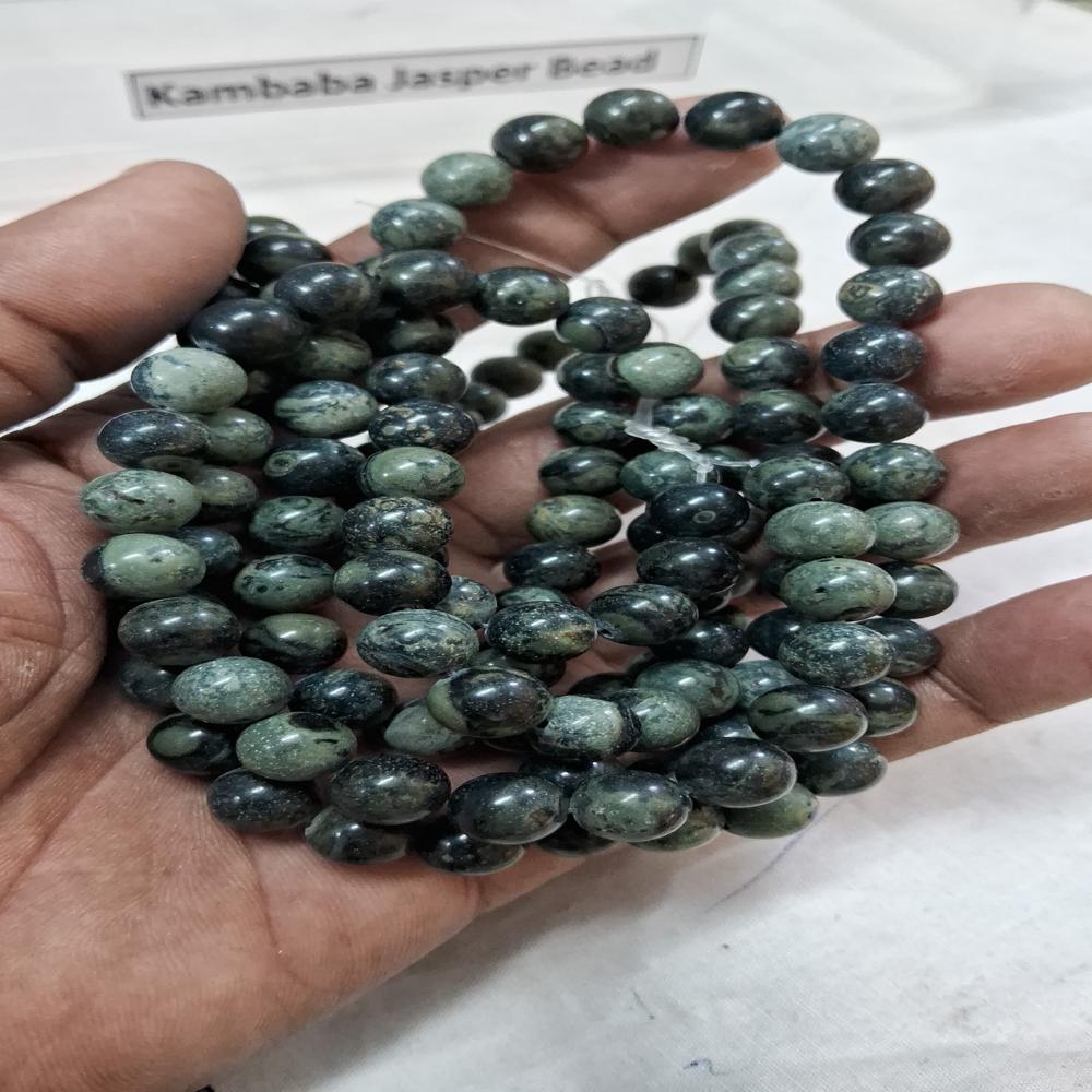 Kambaba Jasper Crystal Beads