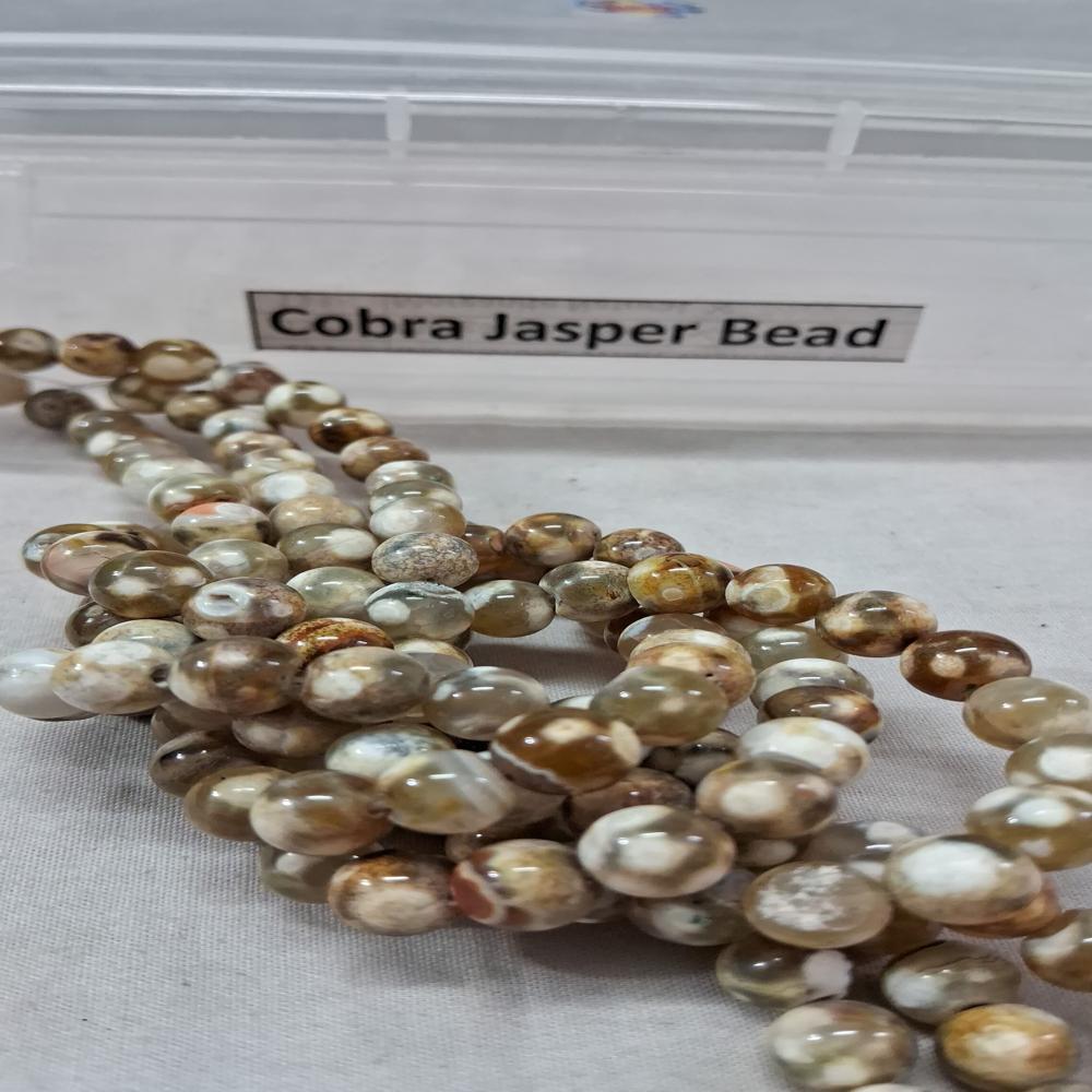 Cobra Jasper Crystal Beads