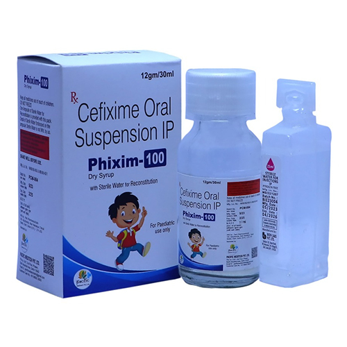 Cefixime Oral Suspension IP - Liquid Form, Suitable for Adults | Dosage Guidelines as Suggested, Store at Room Temperature