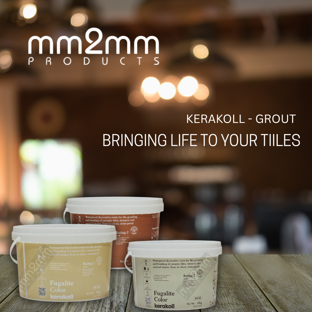 Super Durable EPOXY GROUT FOR TILE JOINTS by Kerakoll