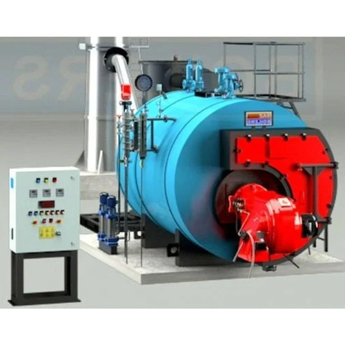 MS Shell Tube Steam Boiler