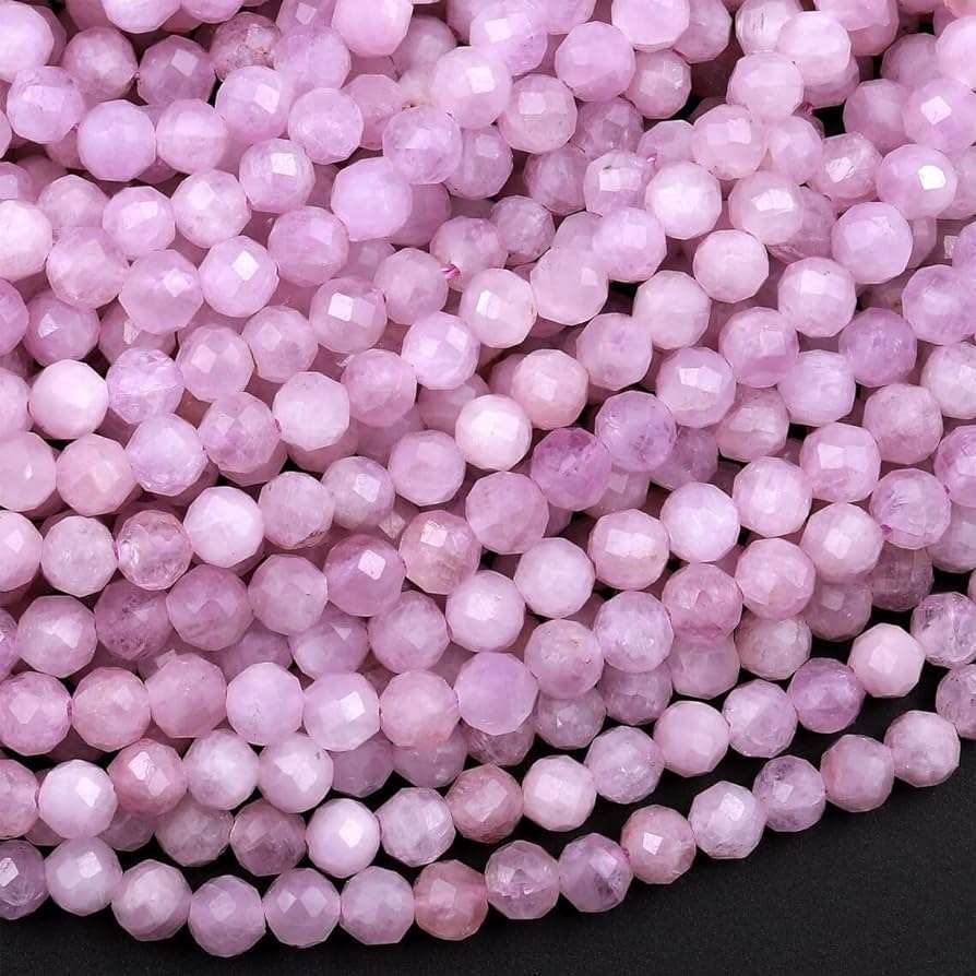Kunzite AAA Crystal Beads