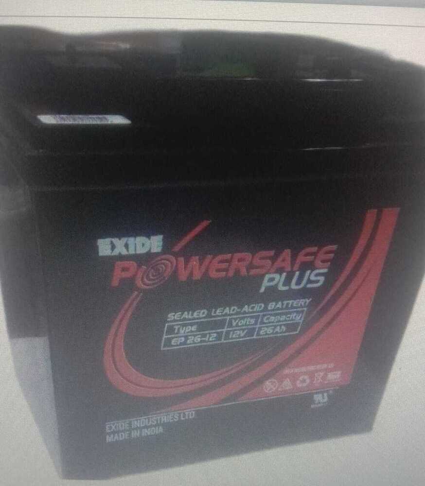 Exide 12V/26Ah SMF Battery