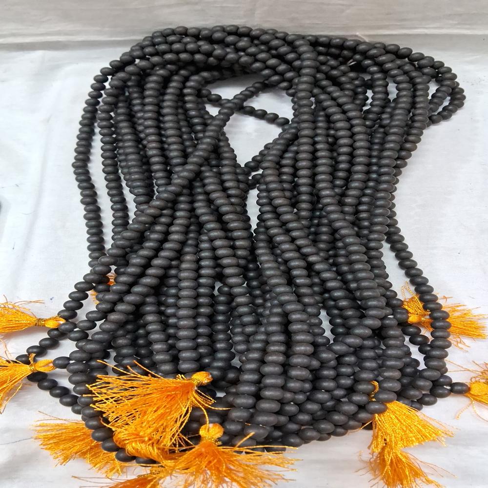 Karungali Ebonywood Mala 108 Beads - Shape: Round