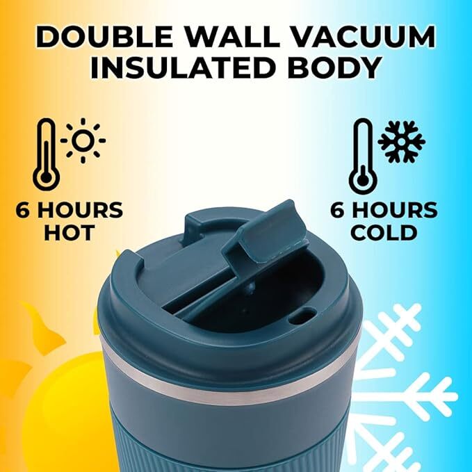 Insulated Coffee Cup Tumbler | Double Walled 304 Stainless Steel