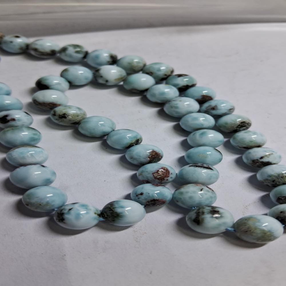 Larimar AAA Crystal Beads