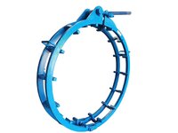Pipe Clamp External And Internal - Color: Blue