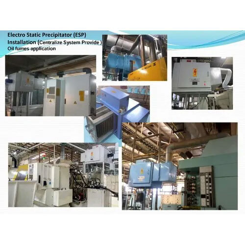 Machine Mount Oil Mist Precipitator - Application: Industrial